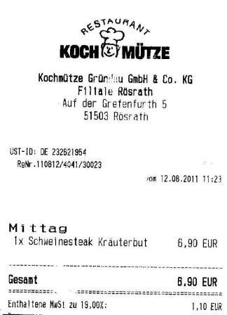 umtc Hffner Kochmtze Restaurant